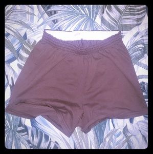 Brown Soffe shorts